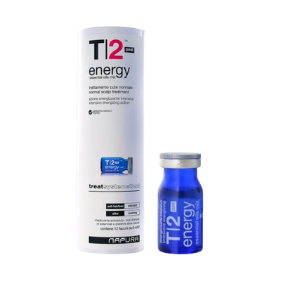 NAPURA T2 – Ampoules anti-chute sans rinçage (12 x 8 ml)